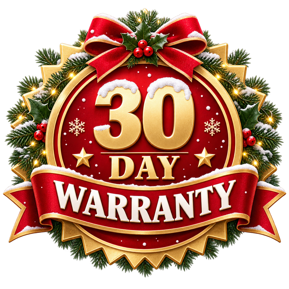 30 Day Warranty