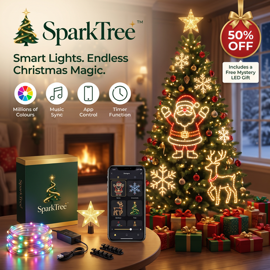 SparkTree - Christmas Tree LED Lights